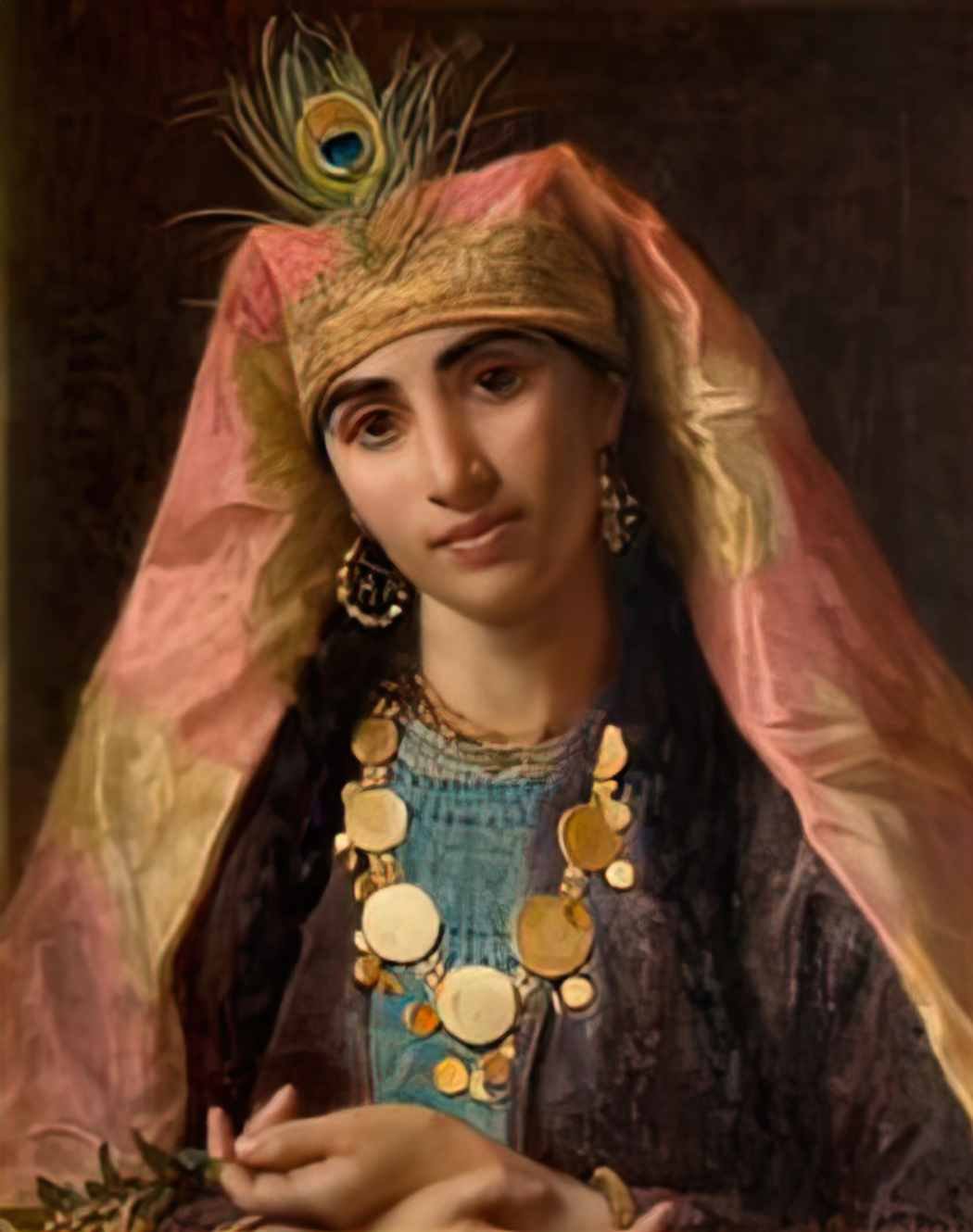 Sophie Gengembre Anderson scheherazade Art A4 Photo Print