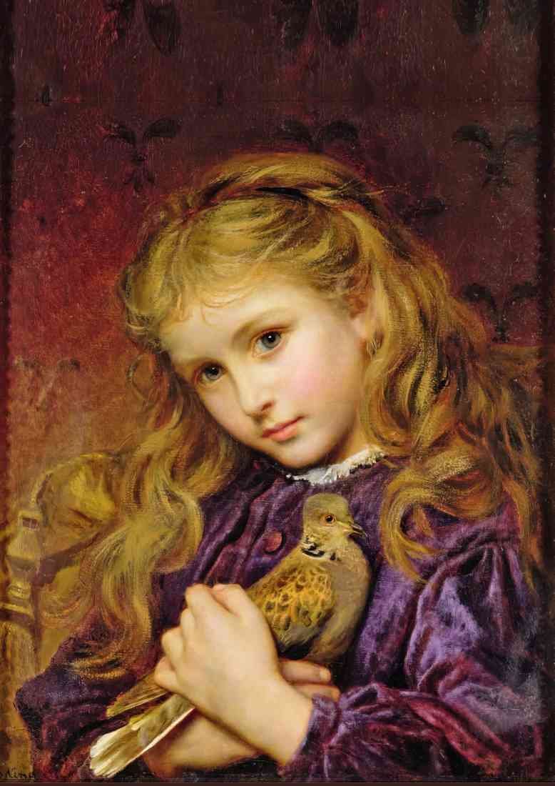 Sophie Gengembre Anderson the turtle dove use A4 Photo Print
