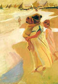 Sorolla Joaquin Al BanoValencia A4 Photo Print