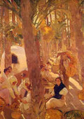 Sorolla Joaquin El Palmeral A4 Photo Print
