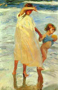 Sorolla Joaquin Las Dos Hermanas A4 Photo Print