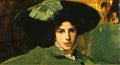 Sorolla Joaquin Maria Con Sombrero A4 Photo Print