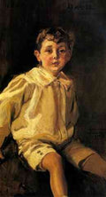 Sorolla Y Bastida Joaquin A Portrait Of Basil Mundy A4 Photo Print