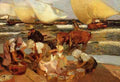 Sorolla Y Bastida Joaquin Beach At Valencia Aka Afternoon Sun A4 Photo Print