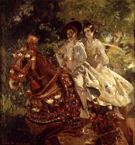 Sorolla Y Bastida Joaquin Grupa Valenciana A4 Photo Print