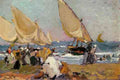 Sorolla Y Bastida Joaquin Sailing Vessels On A Breezy Day Valencia A4 Photo Print