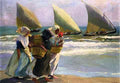 Sorolla Y Bastida Joaquin Three Sails A4 Photo Print