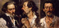 Sorolla Y Bastida Joaquin Tres Cabezas De Estudio A4 Photo Print