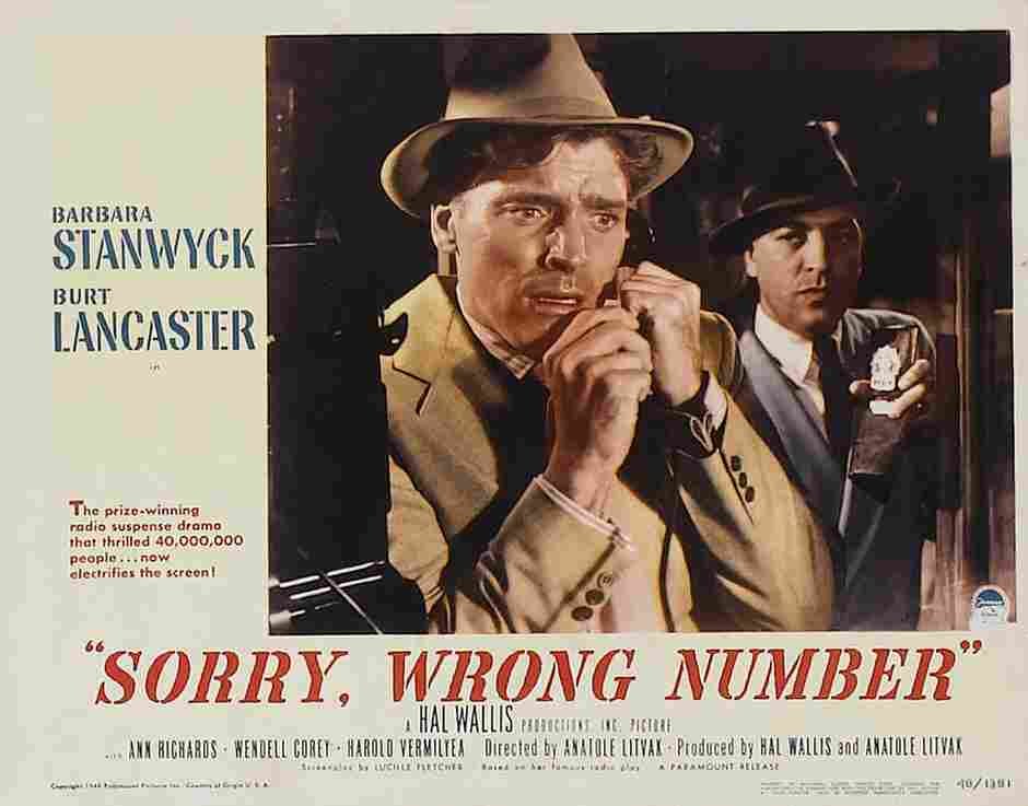Sorry Wrong Number 09  film star poster A4 Photo Print