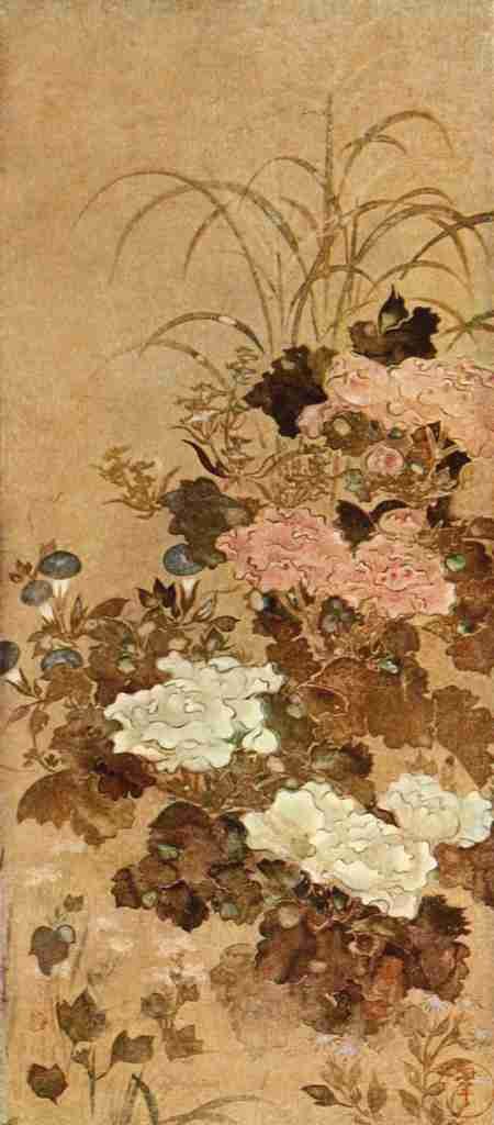 Sotatsu Tawaraya 17th Century Summer Flowers The Studio 1904 A4 Photo Print