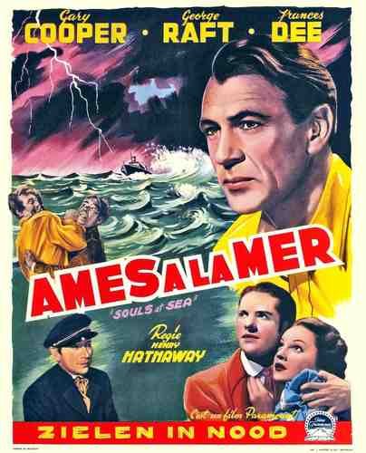  Souls At Sea 02 film star poster A4 Photo Print