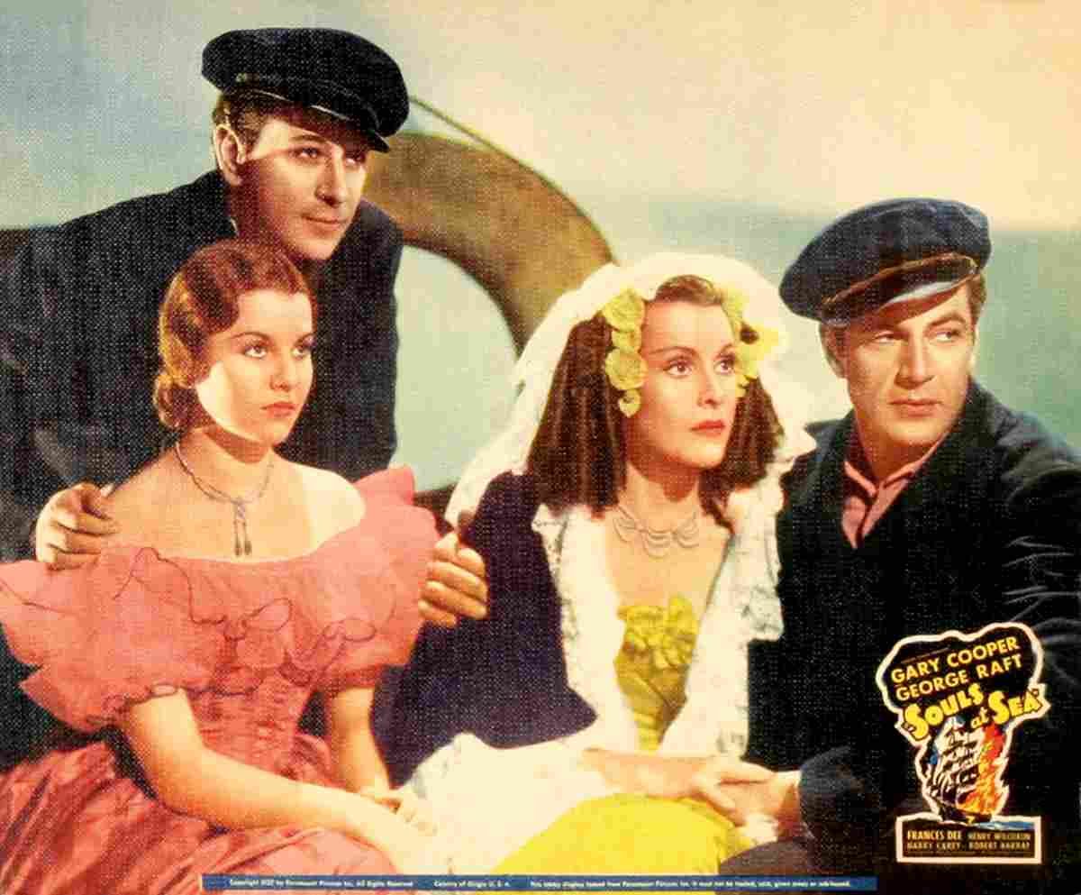Souls at Sea 17  film star poster A4 Photo Print