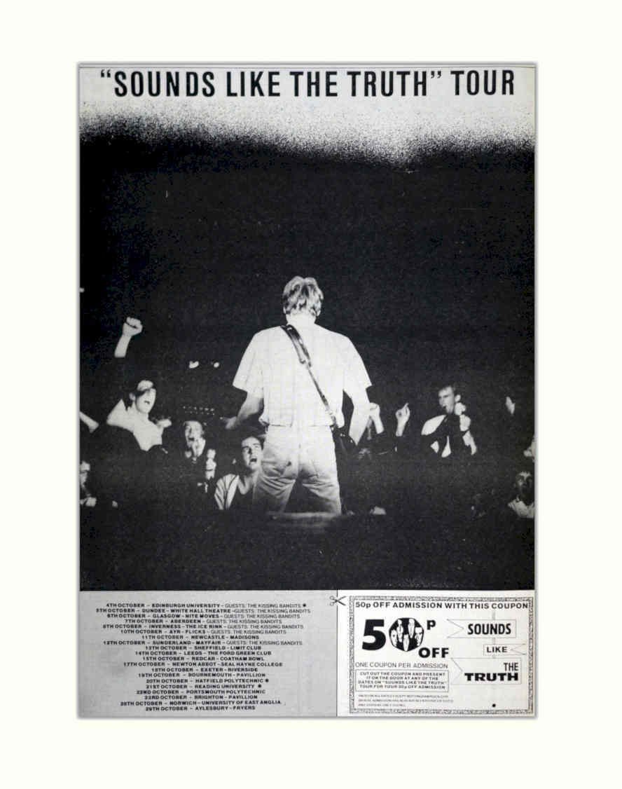 Sounds Like Truth Vintage Retro Advert Poster A4 Photo Print
