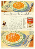 Soup Transit Can 1930s Vintage Retro Advert Poster