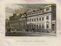 South Villa London England Shepherd 1827 Vintage A4 Photo Print