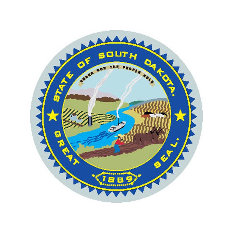Southdakota Seal N4131 A4 Photo Print