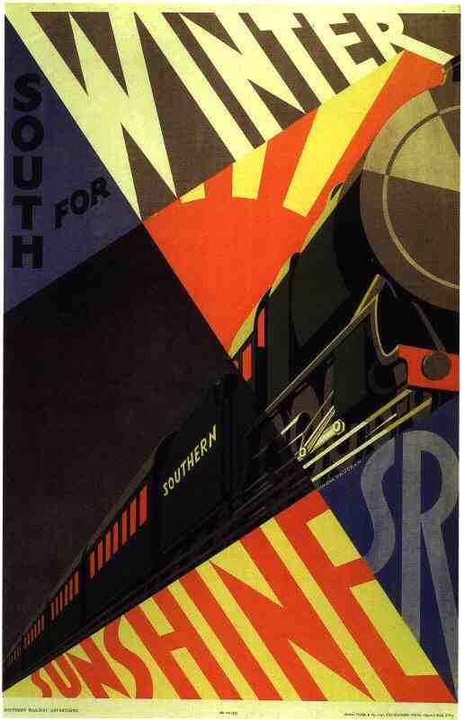 Southern Railway Poster 02 Vintage Advert A4 Photo Print