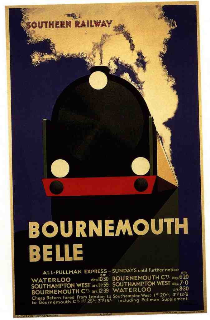 Southern Railway Poster 04 Vintage Advert A4 Photo Print