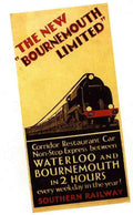 Southern Railway Poster 05 Vintage Advert A4 Photo Print