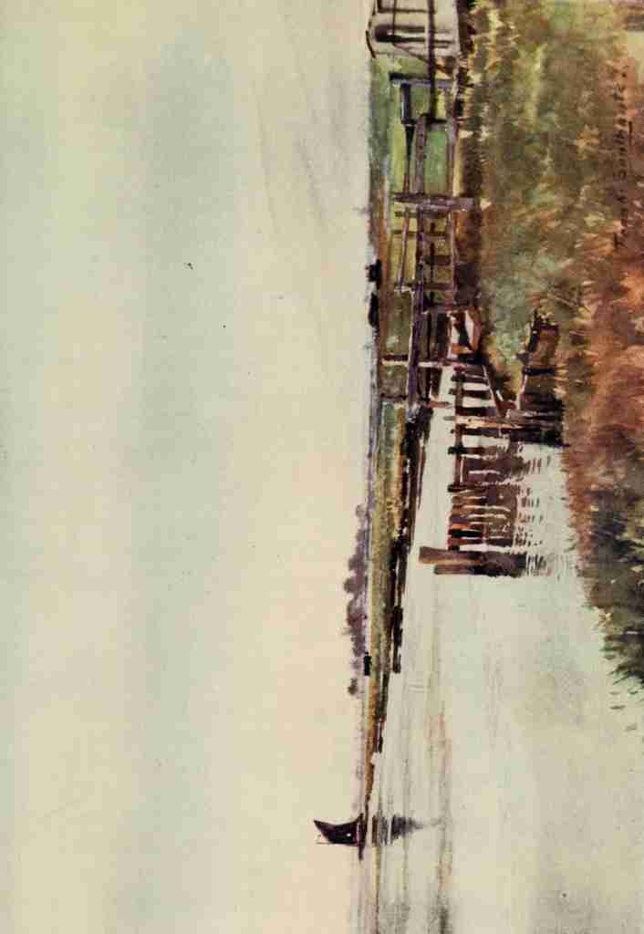 Southgate Frank 1872 1916 The Norfolk Broads 1906 Breydon Rond A4 Photo Print