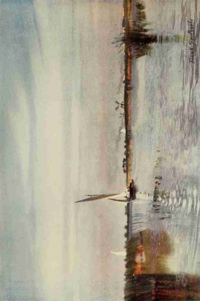 Southgate Frank 1872 1916 The Norfolk Broads 1906 Heigham Sounds A4 Photo Print
