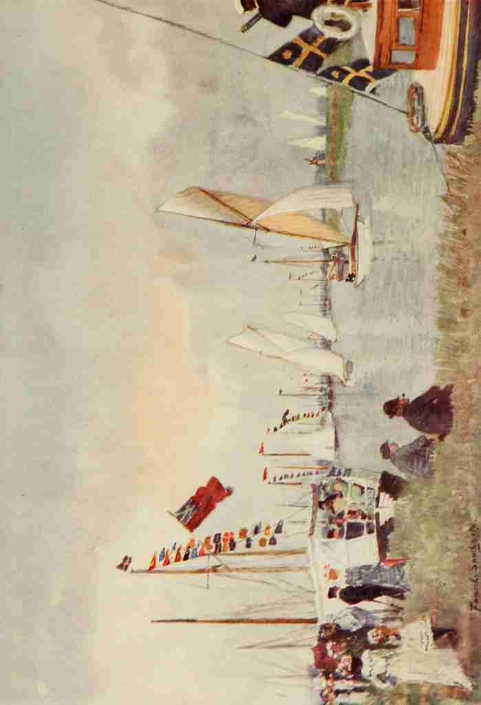 Southgate Frank 1872 1916 The Norfolk Broads 1906 Regatta at Acle A4 Photo Print