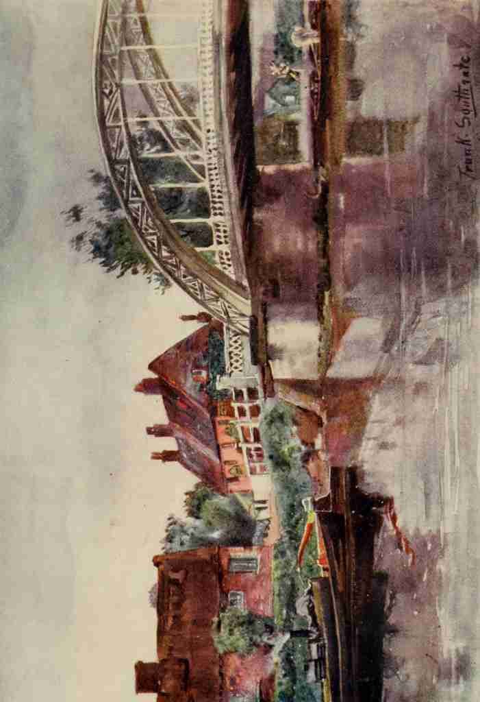 Southgate Frank 1872 1916 The Norfolk Broads 1906 St Olaves A4 Photo Print