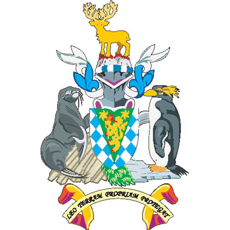 Southgeorgia Coat Of Arms N6177 A4 Photo Print