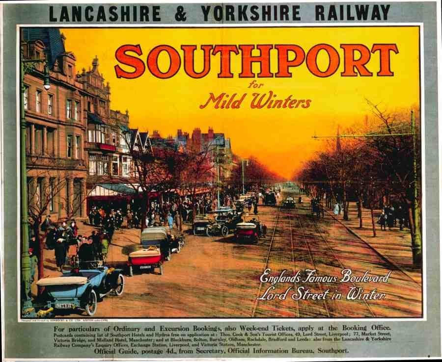 Southport Lyr Advert A4 Photo Print