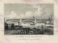 Southwark London England Shepherd 1827 Vintage A4 Photo Print