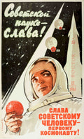 Soviet Cosmonaut Vostok Vintage Retro Advert Poster A4 Photo Print