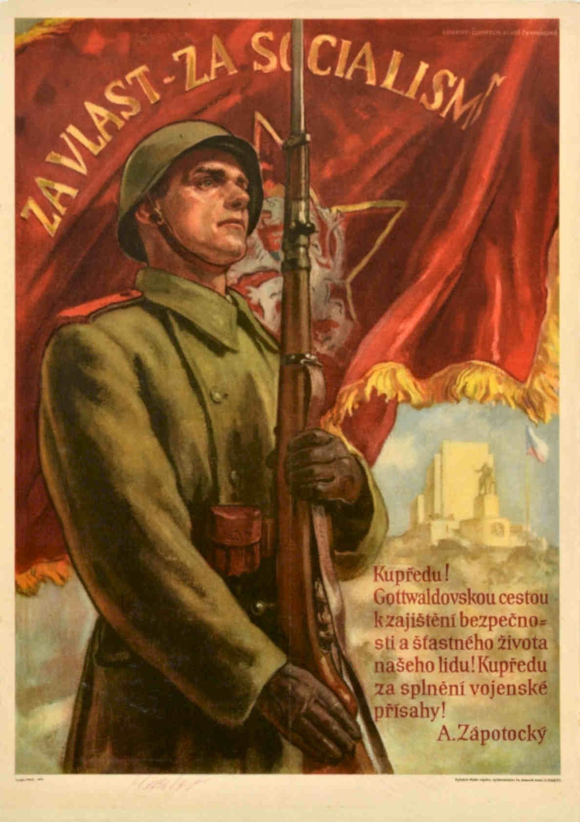 Soviet Soldier Flag Vintage Retro Advert Poster A4 Photo Print