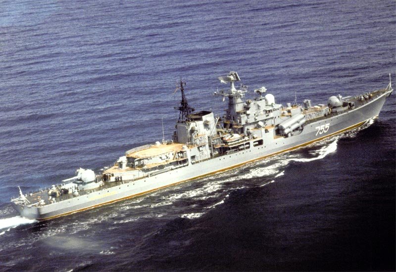 Sovremennyy Class Destroyer Warship Russian Navy 2 A4 Photo Print