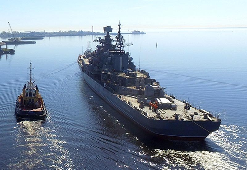 Sovremennyy Class Destroyer Warship Russian Navy 3 A4 Photo Print