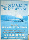 Spa Valley Railway Poster Vintage Advert A4 Photo Print