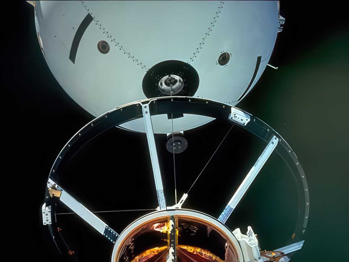 Space Apollo Command Module A4 Photo Print