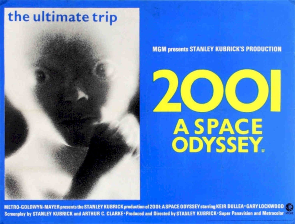 Space Odyssey Bowman 2 Vintage Retro Advert Poster A4 Photo Print