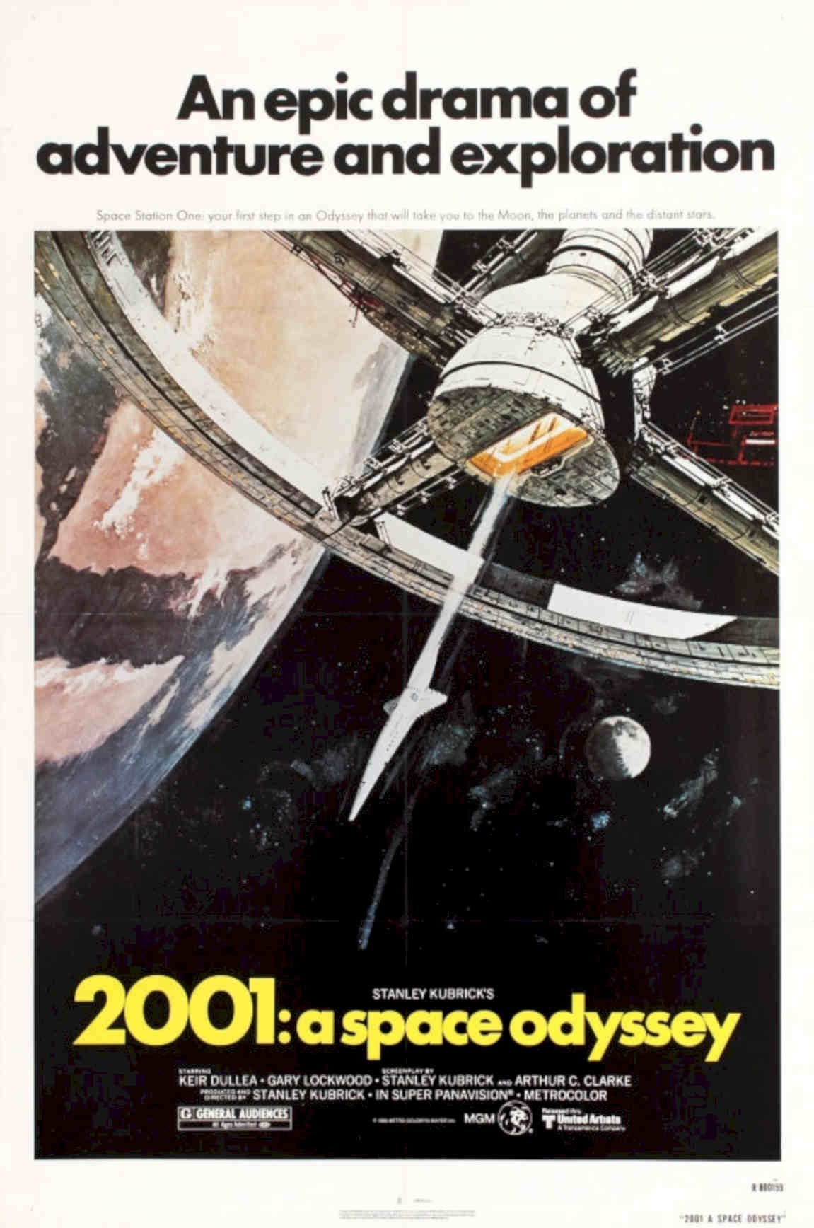 Space Odyssey Discovery Vintage Retro Advert Poster A4 Photo Print