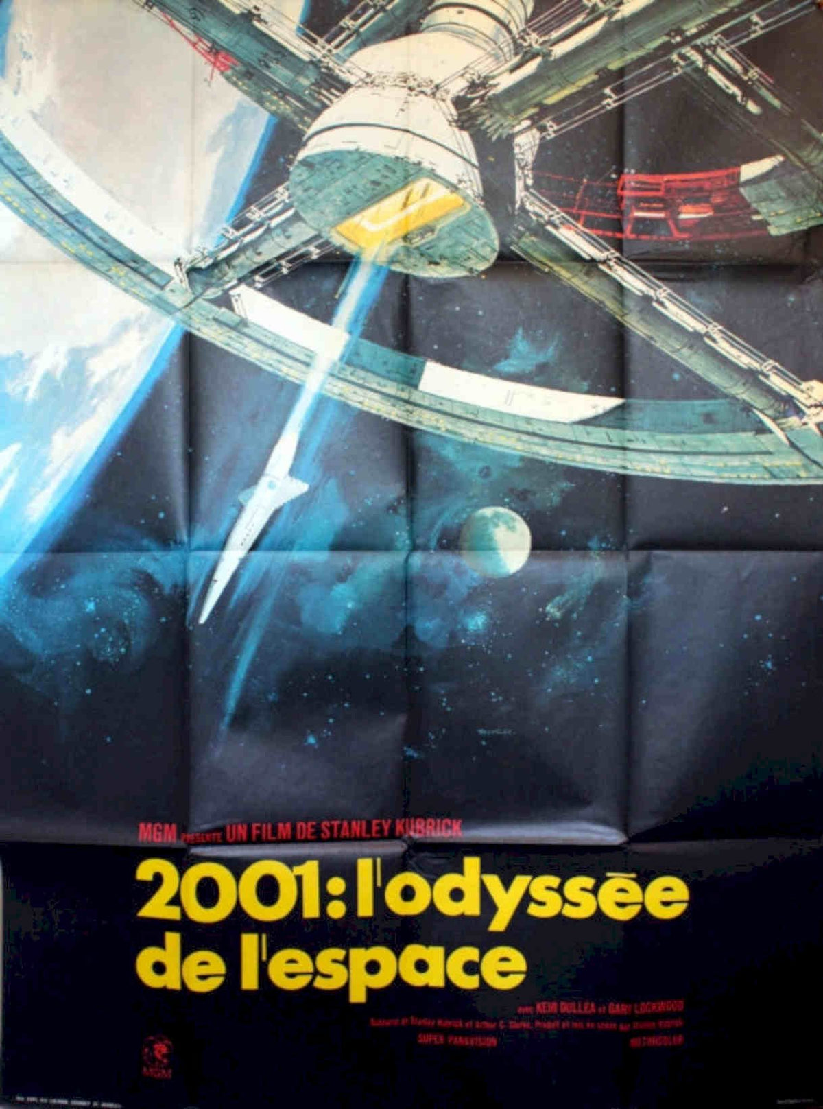 Space Odyssey Poster Vintage Retro Advert Poster A4 Photo Print