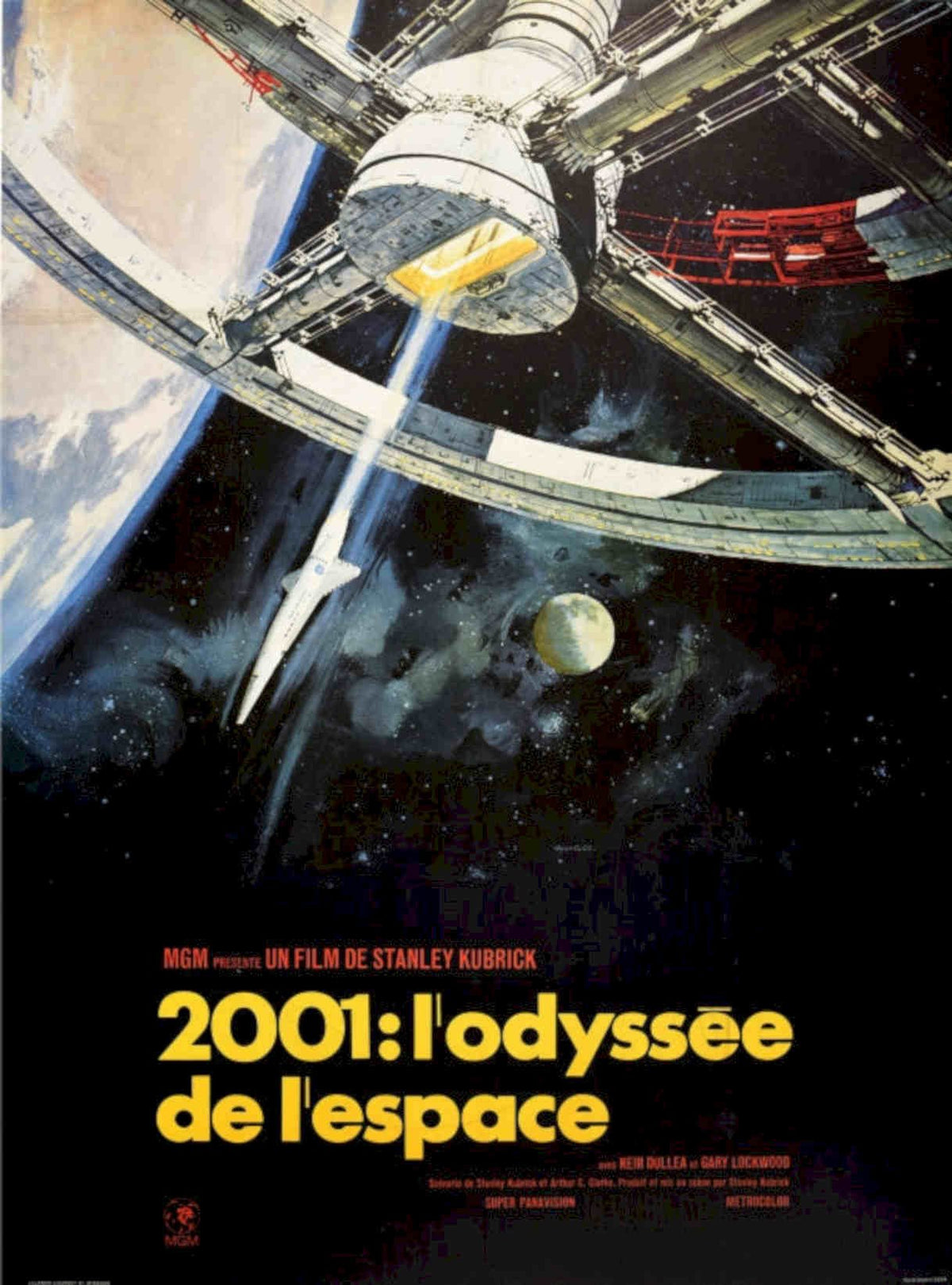 Space Odyssey Structure Vintage Retro Advert Poster A4 Photo Print