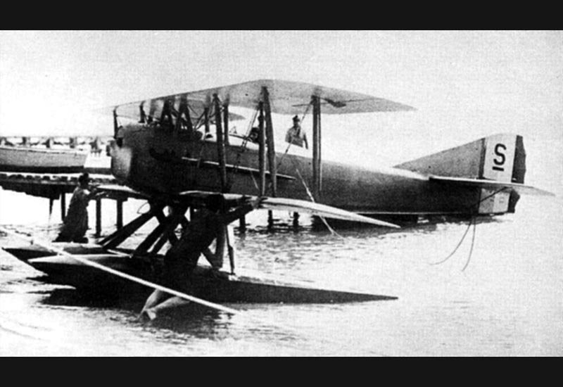 Spad Sxiv Biplane Seaplane Fighter France A4 Photo Print