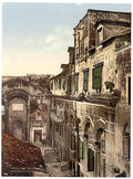 Spalato Diocletians Palace Dalmatia 2 Vintage A4 Photo Print