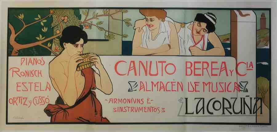 Spanish 10505 Vintage Advert A4 Photo Print