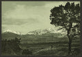 Spanish Peaks Vintage A4 Photo Print