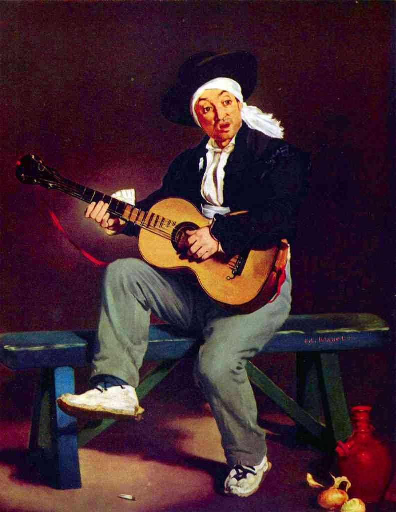 Spanish Singer Manet A4 Photo Print