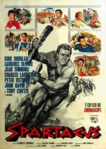  Spartacus 03 film star poster A4 Photo Print