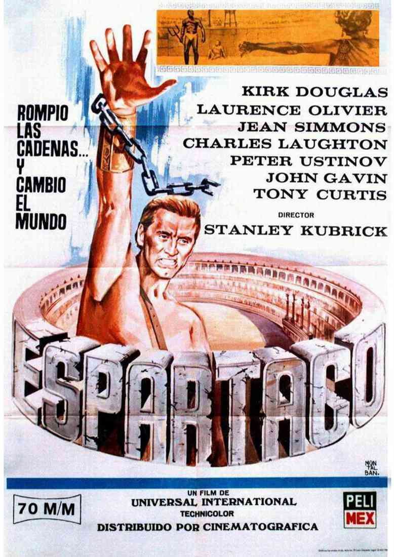 Spartacus 05 Film A4 Photo Print