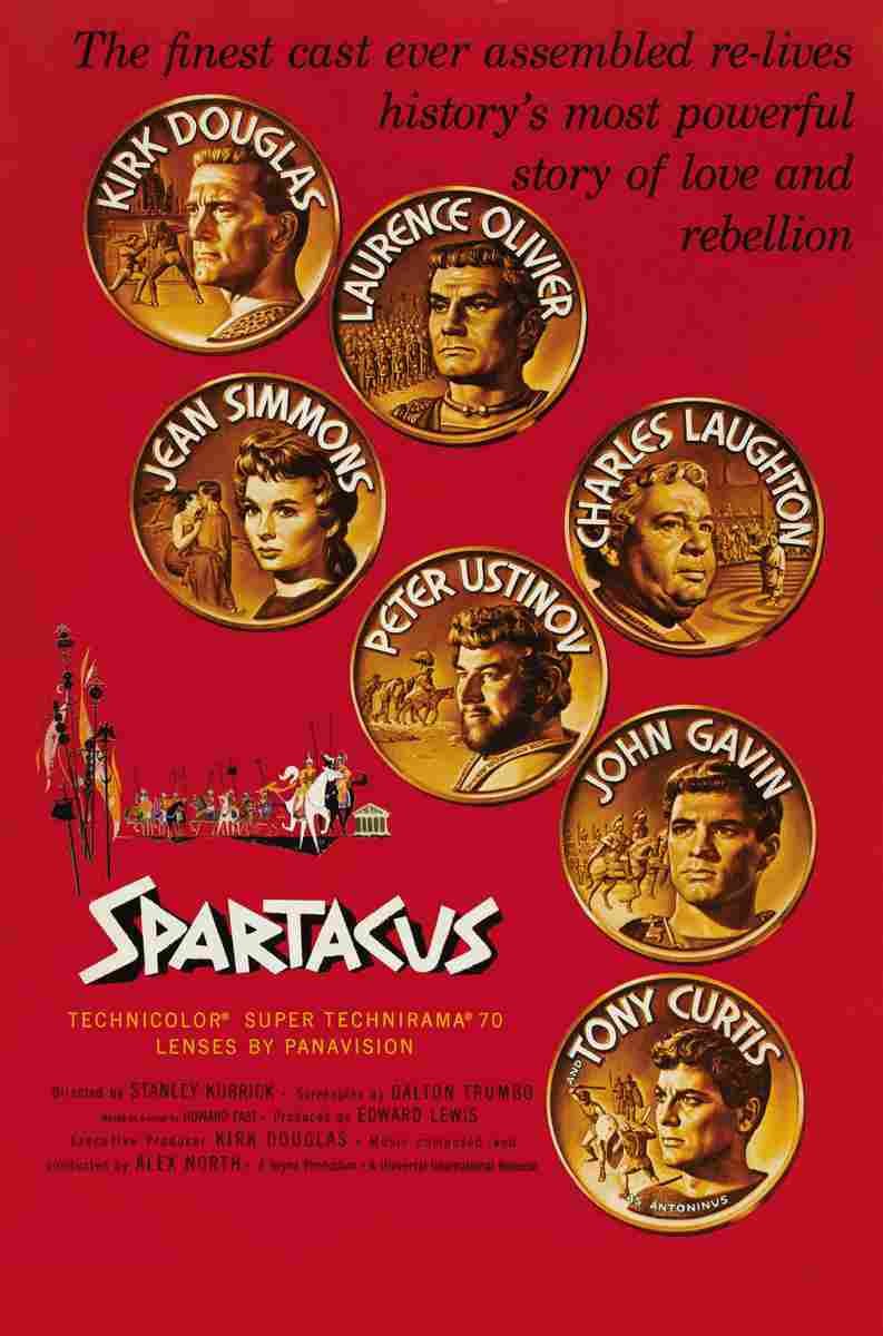 Spartacus 09  film star poster A4 Photo Print