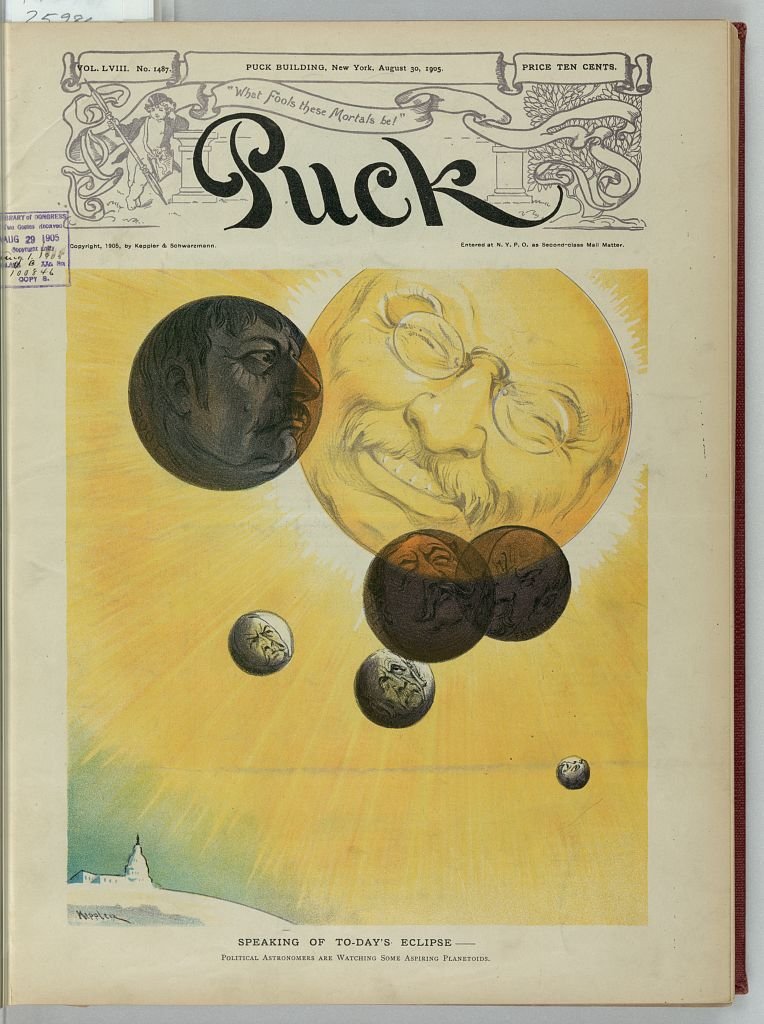 Speaking of to day's eclipse PUCK A4 Photo Print