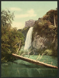 Spearfish Falls South Dakota Vintage A4 Photo Print